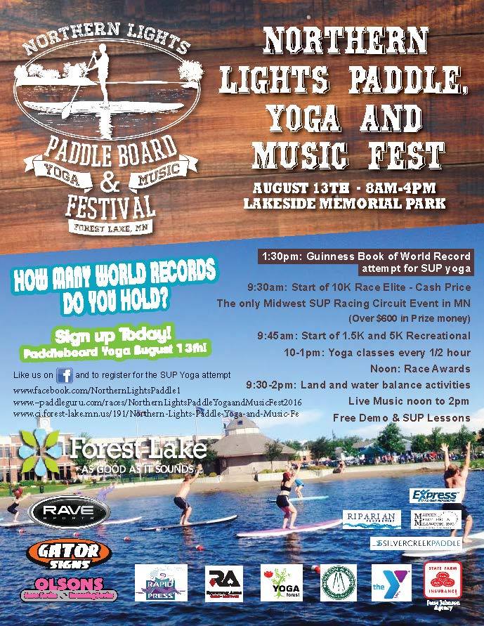 Northern Lights Paddle & Yoga